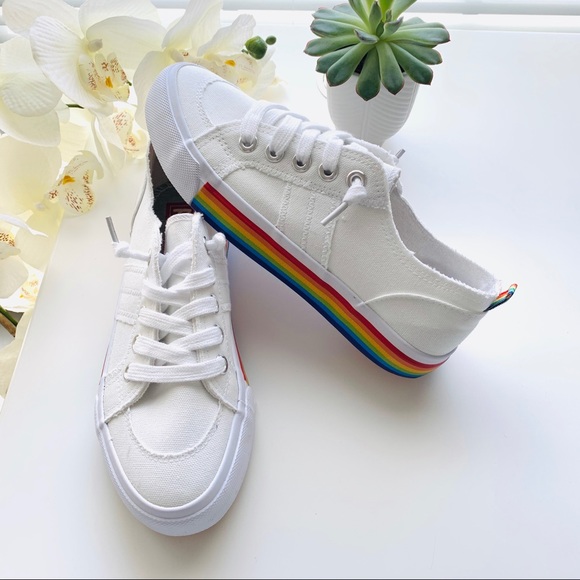 Women's canvas tennis shoes - Picture 3 of 7